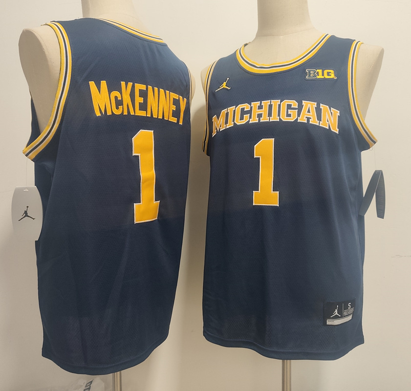 Michigan Wolverines #1 Trey McKenney (1