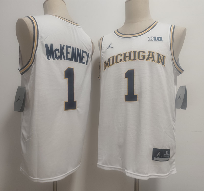 Michigan Wolverines #1 Trey McKenney (2)