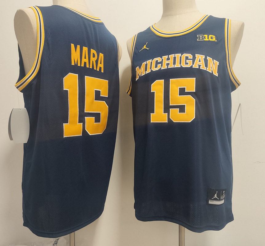 Michigan Wolverines #15 Aday Mara
