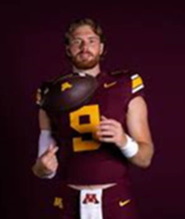 Minnesota Golden Gophers #9 Emmett Morehead 2025 Maroon Nike F.U.S.E. Liminted Football Game Jersey 