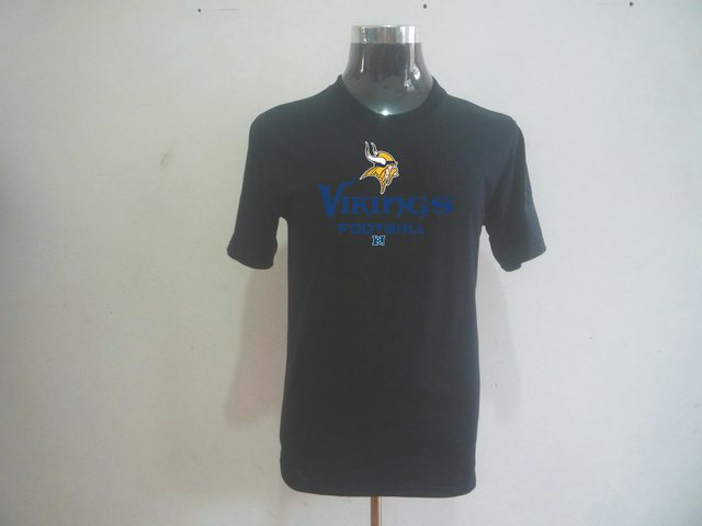 NEW NFL Minnesota Vikings Big & Tall Critical Victory T-Shirt Black