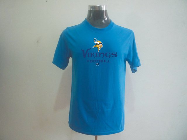 NEW NFL Minnesota Vikings Big & Tall Critical Victory T-Shirt Light Blue