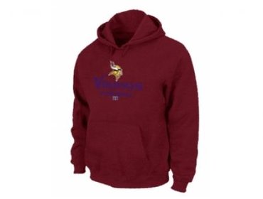 Minnesota Vikings Critical Victory Pullover Hoodie RED