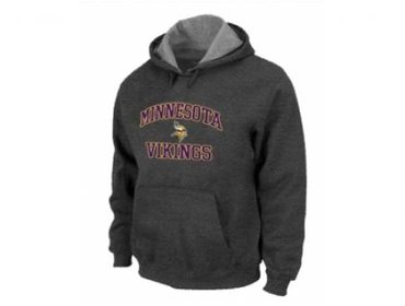 Minnesota Vikings Heart & Soul Pullover Hoodie D.Grey