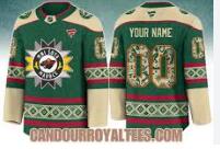 Minnesota Wild Indigenous People Heritage Jersey