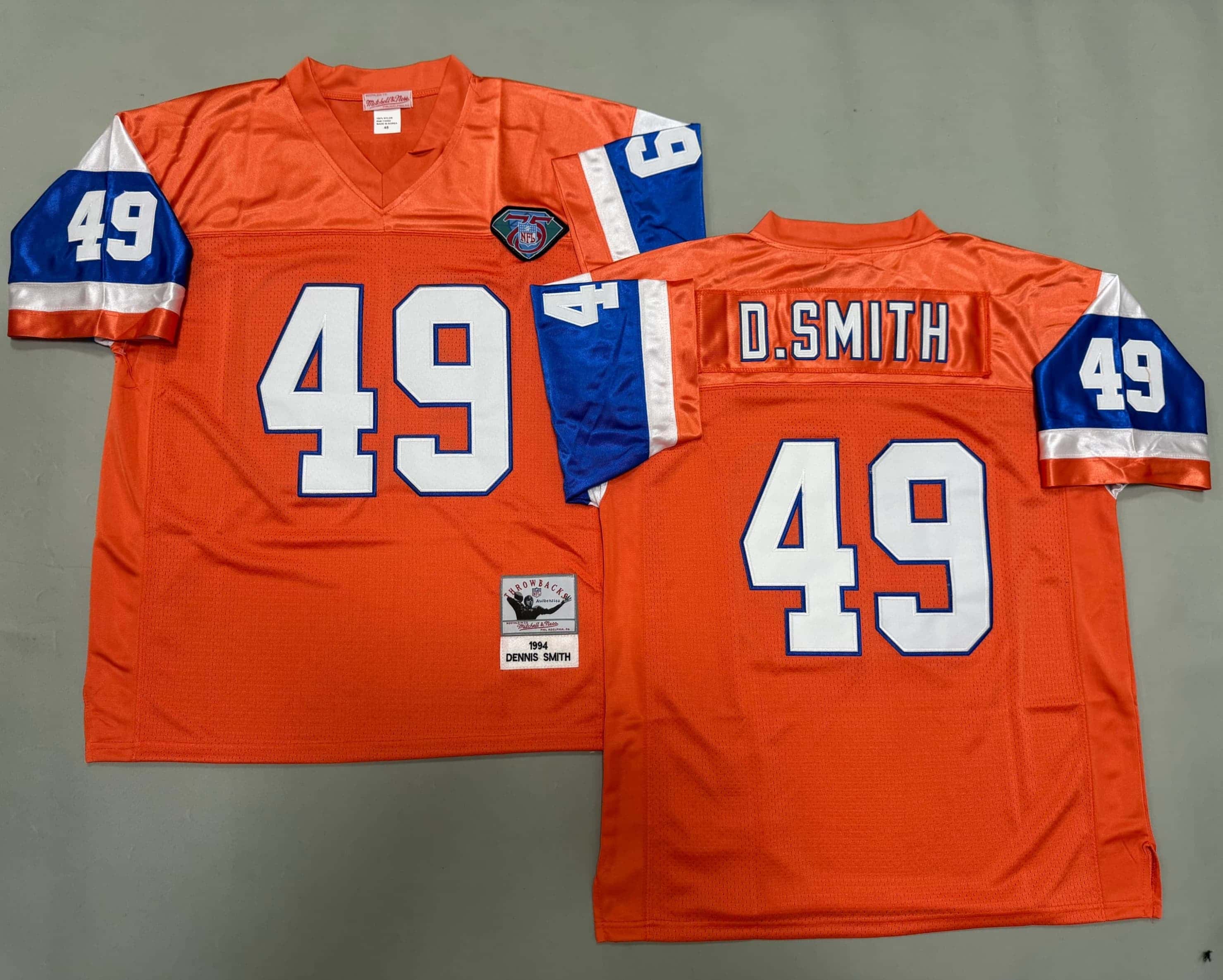 Mitchell & Ness NFL Denver Broncos   49Dennis Smith