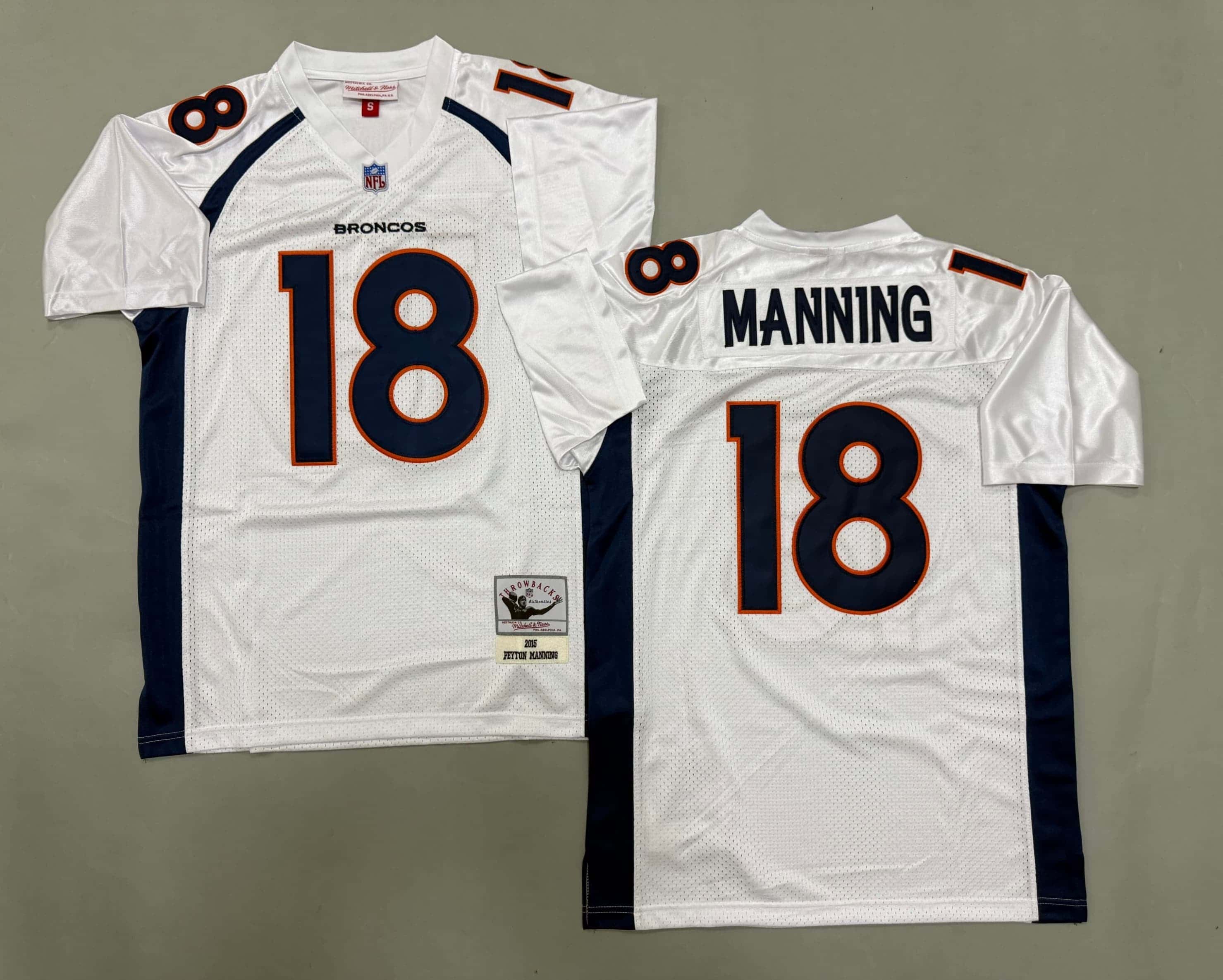 Mitchell & Ness NFL Denver Broncos Peyton Manning 18 Legacy  Jersey