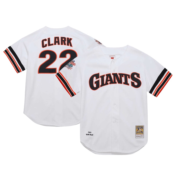 Mitchell & Ness San Francisco Giants Will Clark San Francisco Giants Jersey