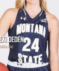 Montana State Bobcats basketball Jersey