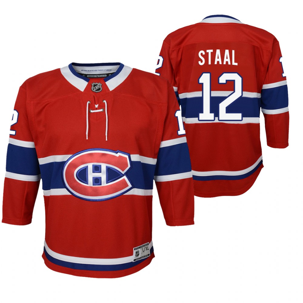 Montreal Canadiens Eric Staal Youth Red 2021 Home Jersey