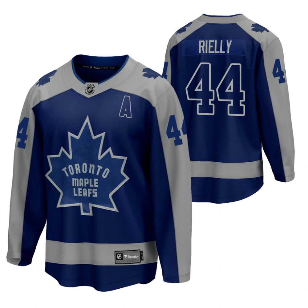 Morgan Rielly Maple Leafs 2021 Special Edition Blue Jersey