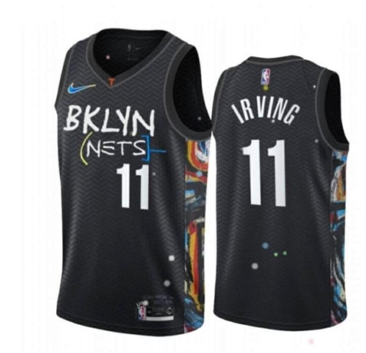 NBA Jersey Men's Basketball Jersey Brooklyn Nets No. 11 Kyrie Irving