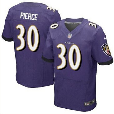 NEW Baltimore Ravens #30 Bernard Pierce Purple Team Color NFL New Elite Jersey
