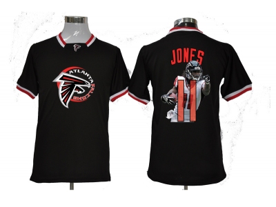 NEW NFL Atlanta Falcons #11 Julio Jones black jerseys(all-star fashion)