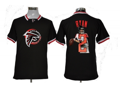 NEW NFL Atlanta Falcons #2 Matt Ryan black jerseys(all-star fashion)