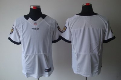 2012 NEW NFL Baltimore Ravens White Color Blank Jerseys(Elite)