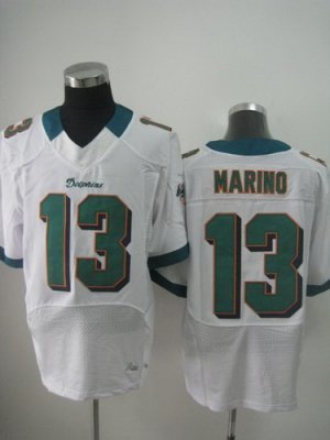 NEW NFL Miami Dolphins #13 Dan Marino White Jerseys(Game)