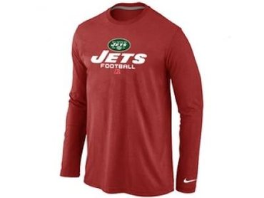 NEW New York Jets Critical Victory Long Sleeve T-Shirt RED