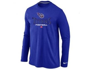 NEW Tennessee Titans Critical Victory Long Sleeve T-Shirt Blue