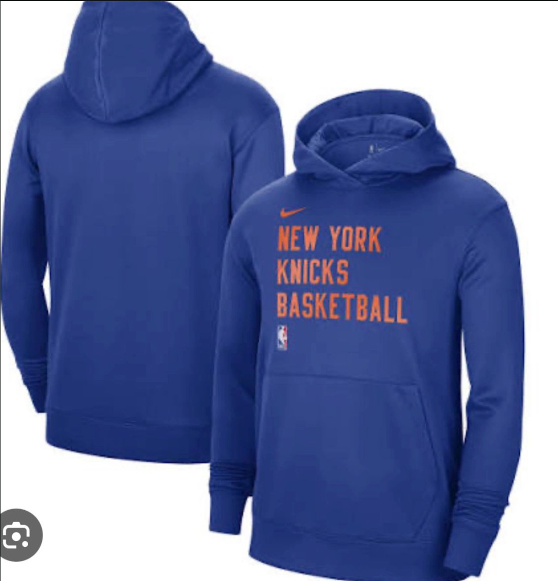 NEW YORK KNICKS BASKETBALL HOODIE