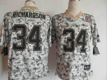 NEW jerseys indianapolis Colts 34 Trent Richardson camo(2013 new Elite)(USMccuu)