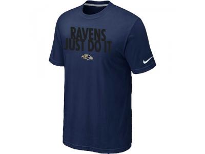 NFL Baltimore Ravens Just Do It D.Blue T-Shirt