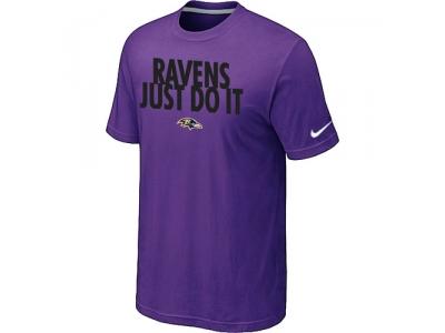 NFL Baltimore Ravens Just Do It Purple T-Shirt