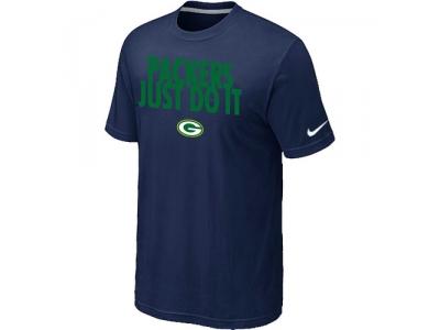 NFL Green Bay Packers Just Do It D.Blue T-Shirt