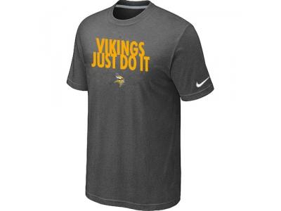 NFL Minnesota Vikings Just Do It D.Grey T-Shirt