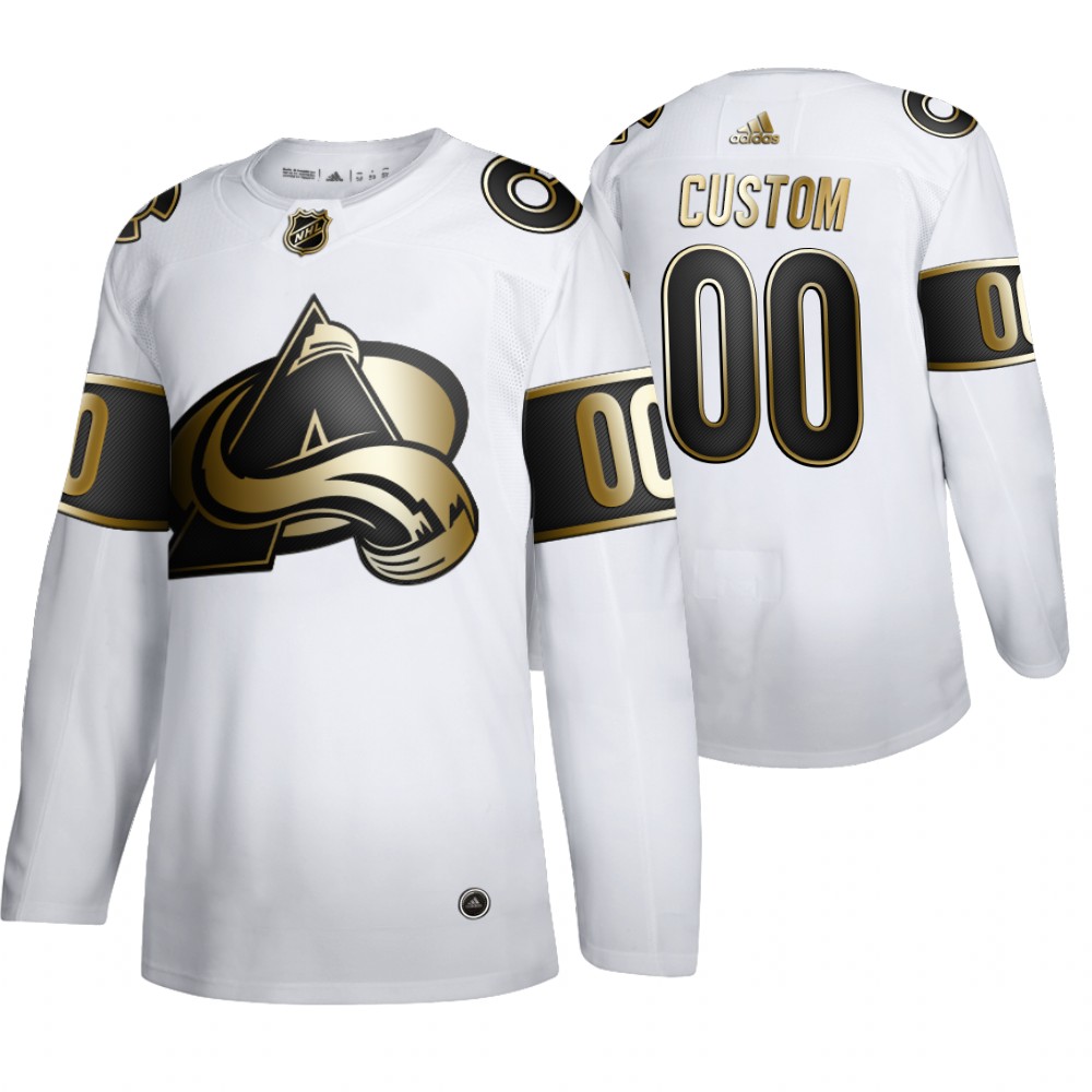 NHL Avalanche Custom Men's Limited 2019-20 Golden Edition Jersey