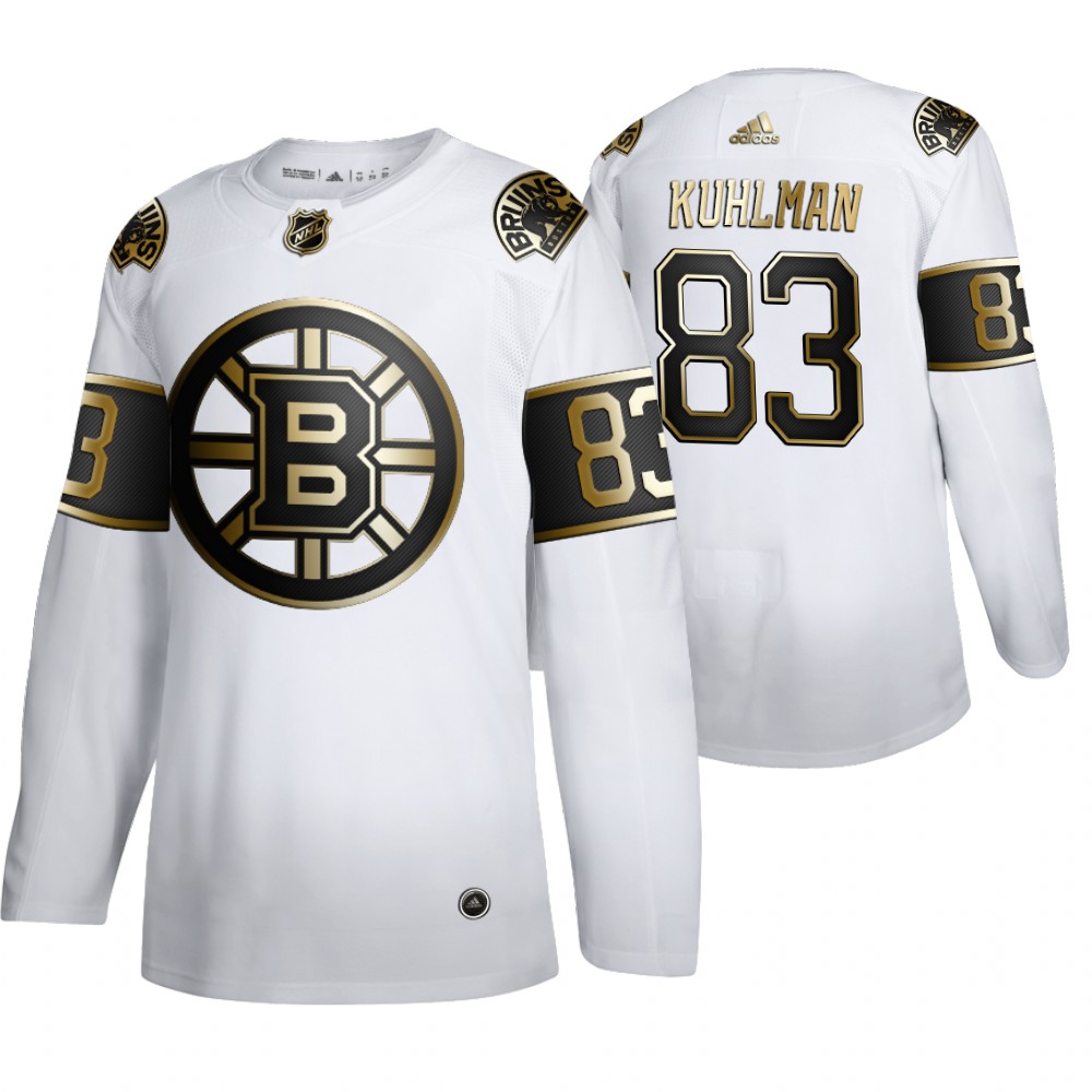 NHL Bruins Karson Kuhlman Men's Limited 2019-20 Golden Edition Jersey Stitched