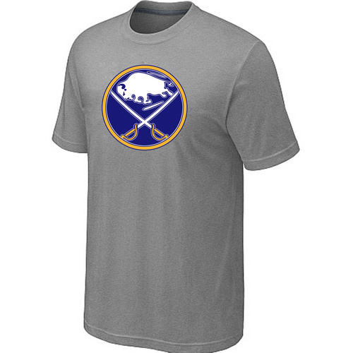 NHL Buffalo Sabres Big & Tall Logo L.Grey T-Shirt
