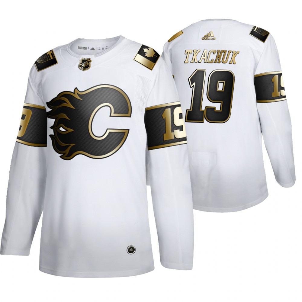 NHL Flames Matthew Tkachuk Men's Limited 2019-20 Golden Edition Jersey