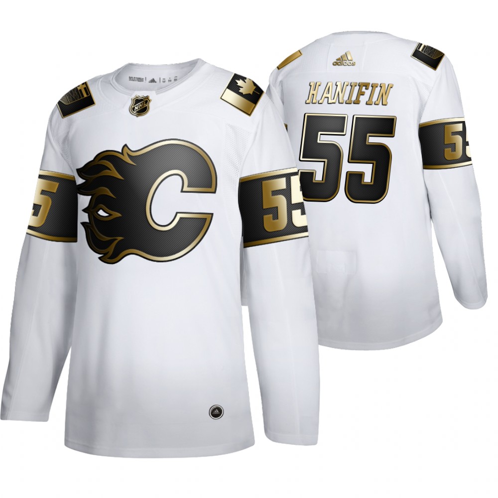 NHL Flames Noah Hanifin Men's Limited 2019-20 Golden Edition Jersey