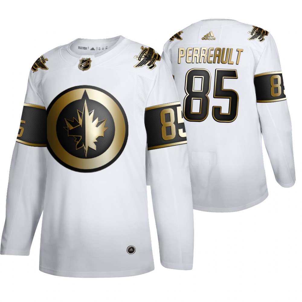 NHL Jets Mathieu Perreault Men's Limited 2019-20 Golden Edition Jersey