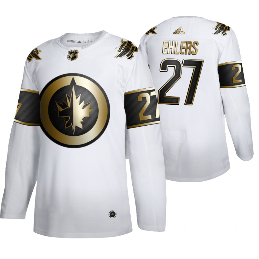 NHL Jets Nikolaj Ehlers Men's Limited 2019-20 Golden Edition Jersey