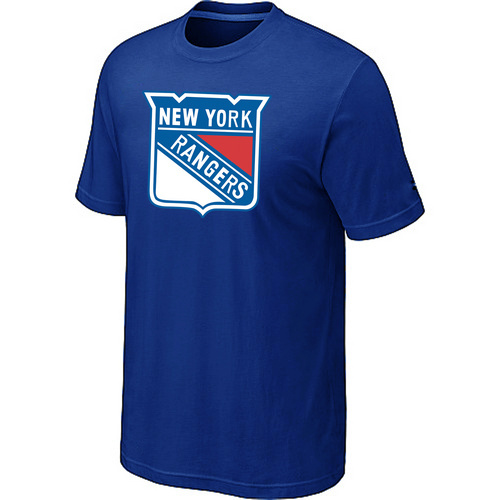 NHL New York Rangers Big & Tall Logo Blue T-Shirt