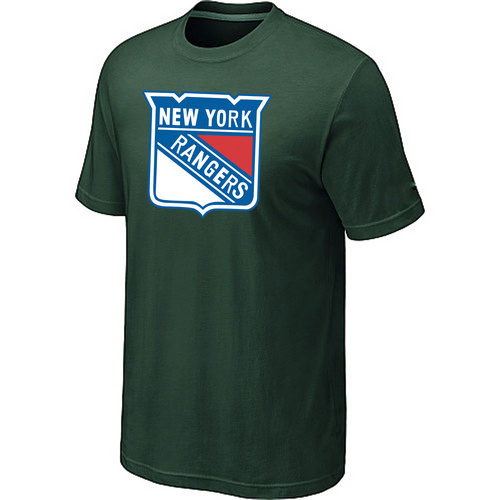 NHL New York Rangers Big & Tall Logo D.Green T-Shirt