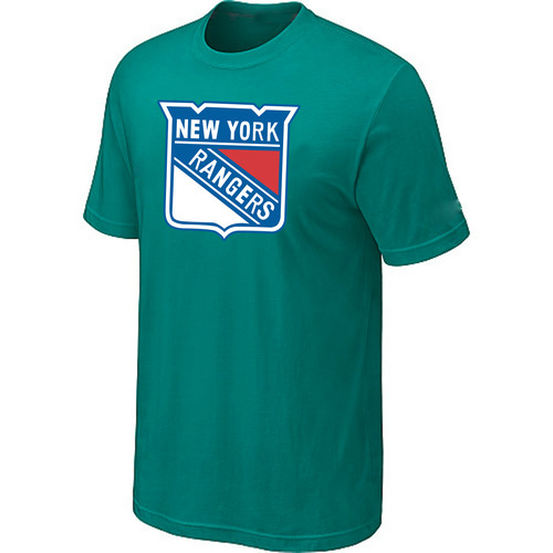 NHL New York Rangers Big & Tall Logo Green T-Shirt