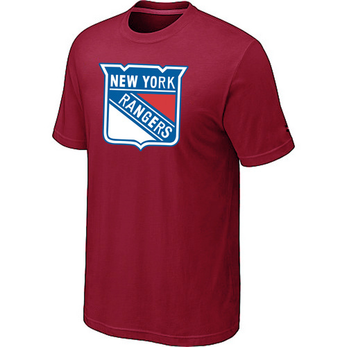 NHL New York Rangers Big & Tall Logo Red T-Shirt