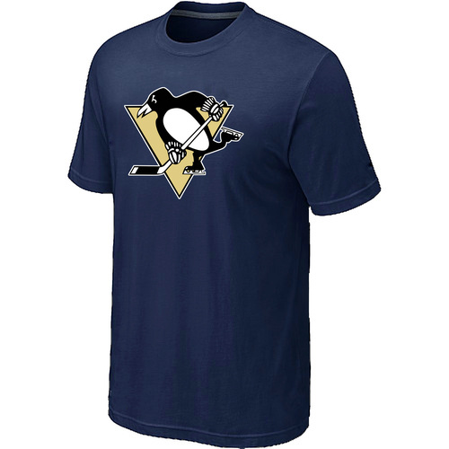 NHL Pittsburgh Penguins Big & Tall Logo D.Blue T-Shirt