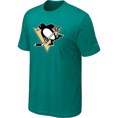 NHL Pittsburgh Penguins Big & Tall Logo Green T-Shirt