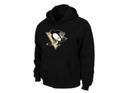 NHL Pittsburgh Penguins Big & Tall Logo Pullover Hoodie Black