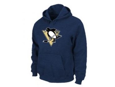 NHL Pittsburgh Penguins Big & Tall Logo Pullover Hoodie D.Blue