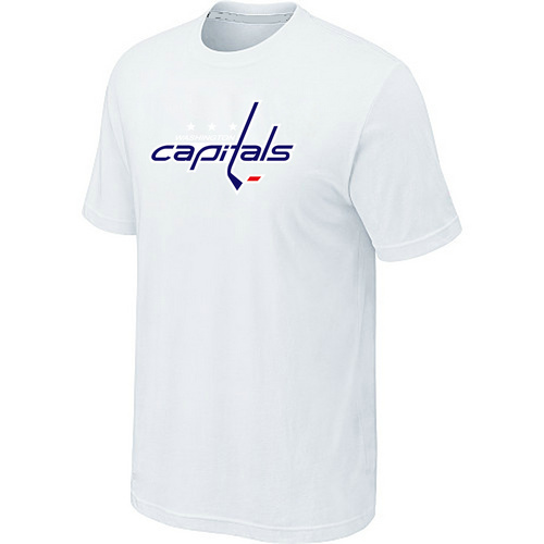 NHL Washington Capitals Big & Tall Logo White T-Shirt