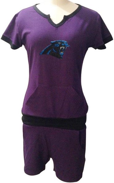 NIKE NFL Carolina Panthers women's sport suit purple