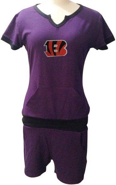 NIKE NFL Cincinnati Bengals women's sport suit purple