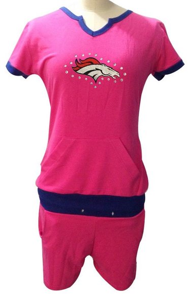 NIKE NFL Denver Broncos women's sport suit pink