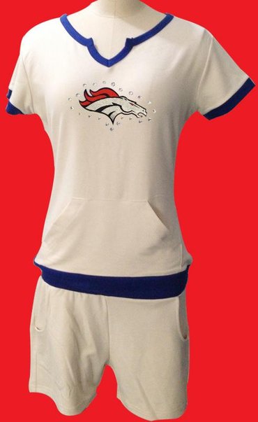 NIKE NFL Denver Broncos women's sport suit white