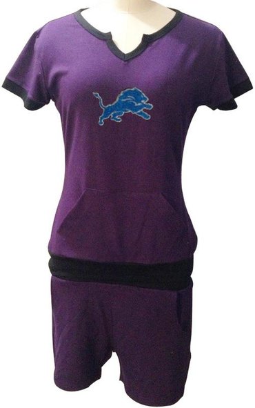 NIKE NFL Detroit Lions women's sport suit purple